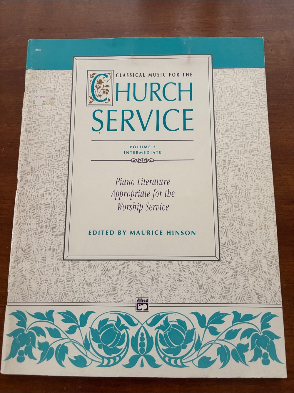 Alfred Classical Music for Church Service Piano Collection Vol. 2